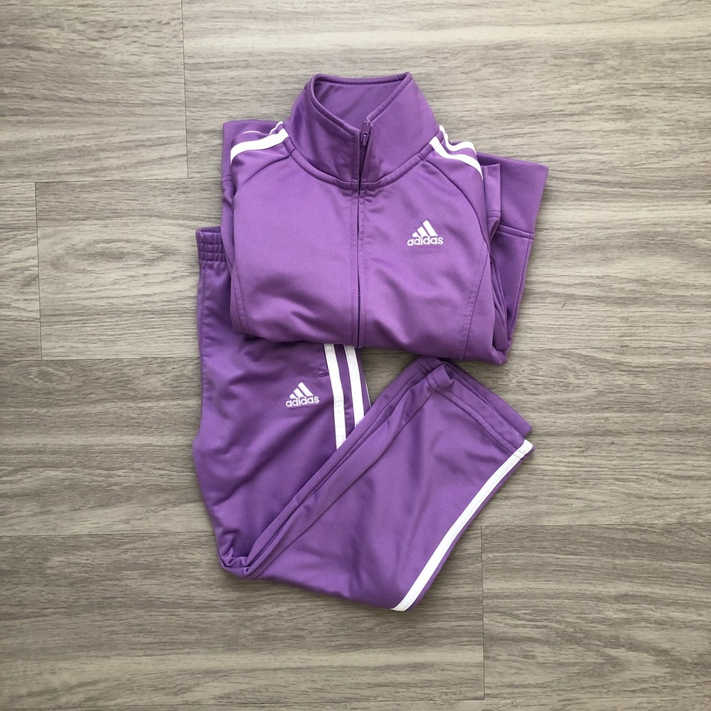 Girls Adidas Track Suit